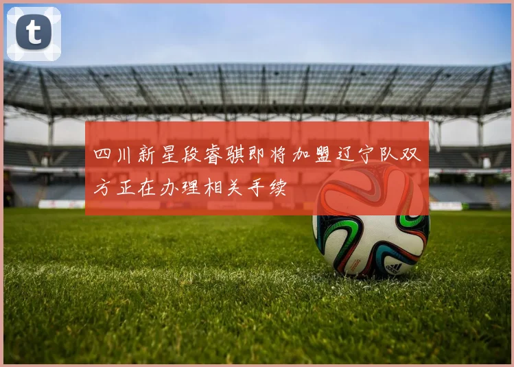 四川新星段睿骐即将加盟辽宁队双方正在办理相关手续